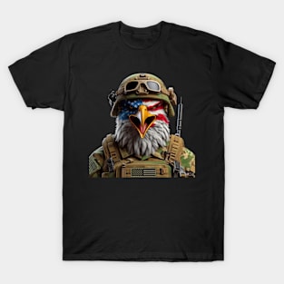 Patriot Eagle by focusln T-Shirt